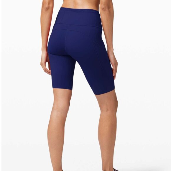 Lululemon Fast And Free Short 10" *Non-Reflective Larkspur - Picture 1 of 10